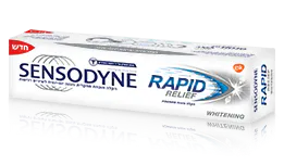 סנסודיין - משחת שיניים הקלה מידיית